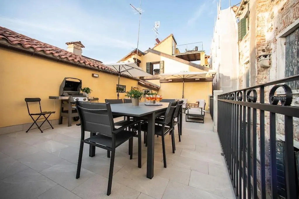 Casa Del Carro 2 Grand Terrace Apartment Venetië Italië